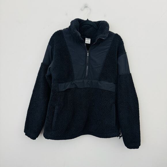 Victorias Secret Black Fuzzy Pullover Sweater Size M - Picture 1 of 8